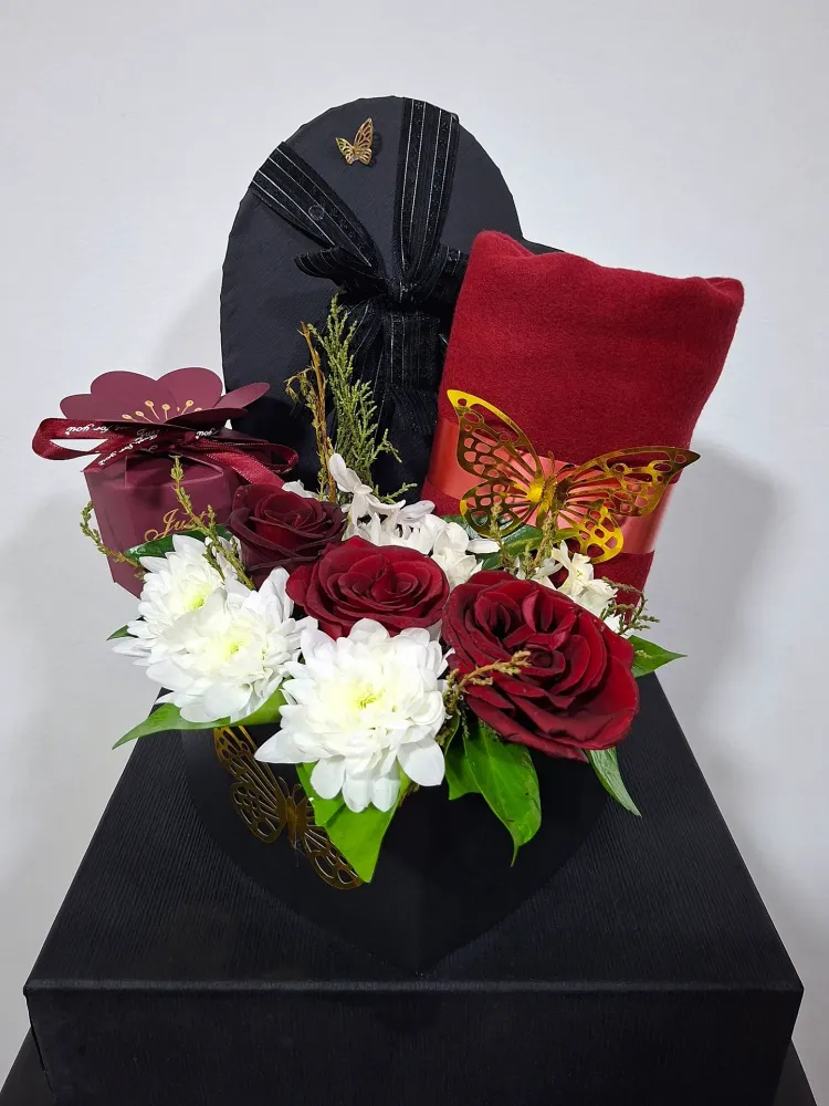 Panier Champêtre 2 — Fleurs fiançailles
