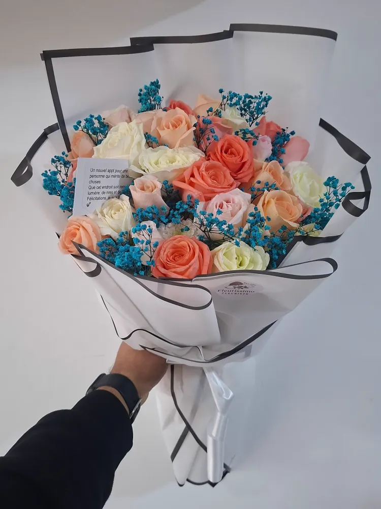 Bouquet Solaire — Fleurs fiançailles