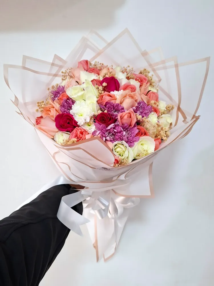 Blanc Nacré — Fleurs mariée