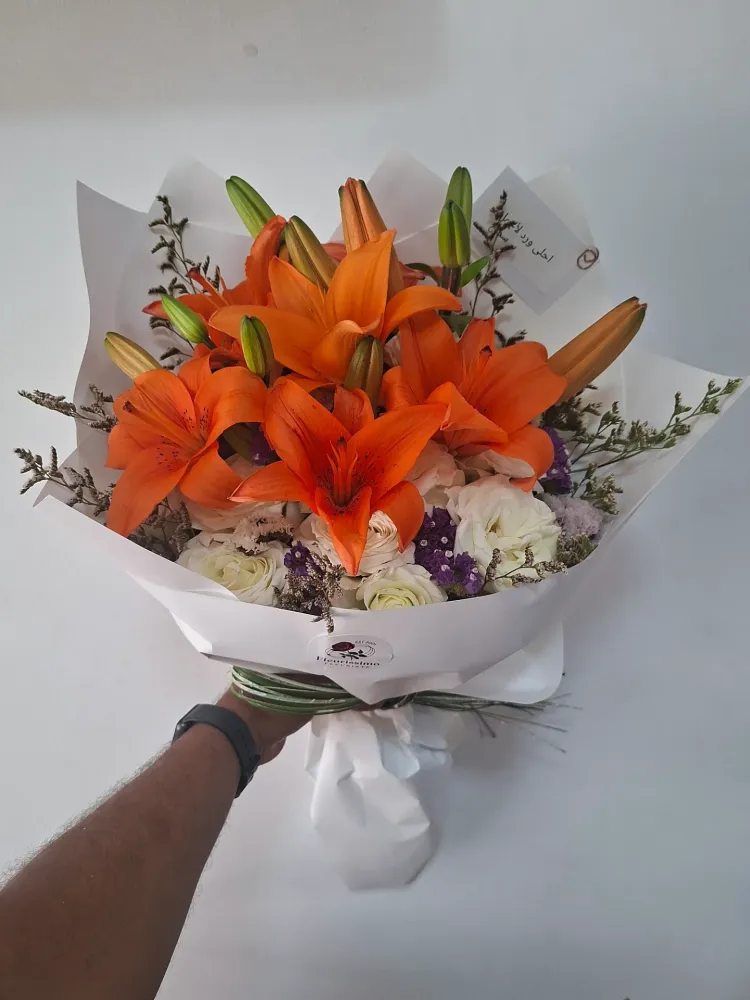 Coucher de Soleil — Fleurs mariée